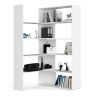 Polcos szekrény / sarokpolc - Akord Furniture  173 cm - fehér