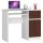 Íróasztal - Akord Furniture - 90 cm - fehér / wenge (bal)