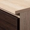 Íróasztal - Akord Furniture - 90 cm - sonoma tölgy / wenge 