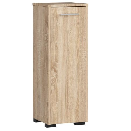 Fürdőszobai álló szekrény 85 cm - Akord Furniture S30 - sonoma tölgy