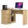 Sarok íróasztal - Akord Furniture - 124 cm - arany tölgy (bal)