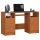 Íróasztal - Akord Furniture - 124 cm - égerfa