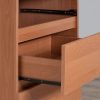 Íróasztal - Akord Furniture - 124 cm - égerfa