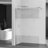 Mexen Kioto walk-in zuhanyfal - átlátszó/tej üveg / króm profil - 100 cm (800-100-101-01-35)