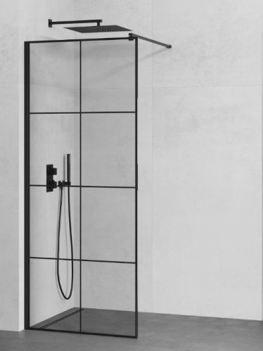 walk-in zuhanyfal 90 cm széles - Mexen Kioto