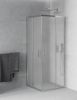 Mexen Rio zuhanykabin elhúzható ajtóval - tejüveg - 70 x 70 cm (860-070-070-01-30)
