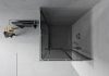 Mexen Rio zuhanykabin elhúzható ajtóval - füstüveg - 90 x 90 cm (860-090-090-01-40)