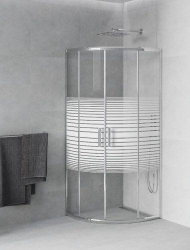 Mexen Rio zuhanykabin elhúzható ajtóval - 80 x 80 cm (863-080-080-01-20)