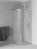 Mexen Rio zuhanykabin elhúzható ajtóval 80 x 80 cm tejüveg színben
