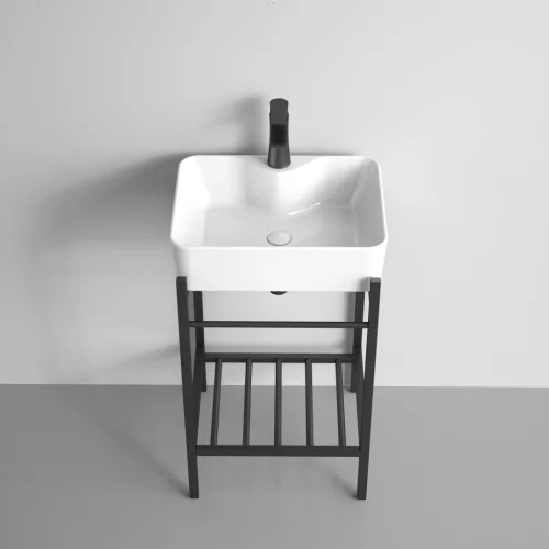 Welland Loft mosdókagyló mosdóállvánnyal - 48 cm