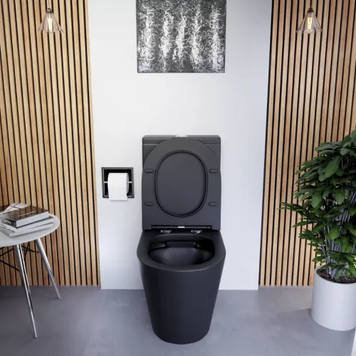Welland Rimless kompakt/monoblokk WC szett + soft-close WC ülőke
