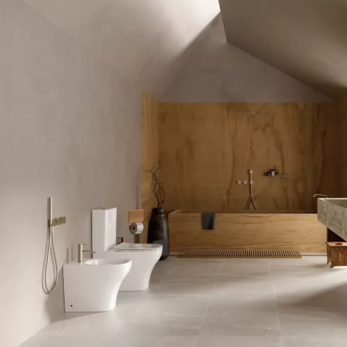 Welland kompakt/monoblokk WC szett + soft-close slim WC ülőke