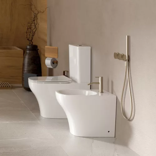 Welland kompakt/monoblokk WC szett + soft-close slim WC ülőke