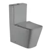 Welland Cono Rimless kompakt/monoblokk WC szett + soft-close slim WC ülőke (szürke)