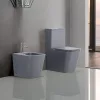 Welland Cono Rimless kompakt/monoblokk WC szett + soft-close slim WC ülőke (szürke)
