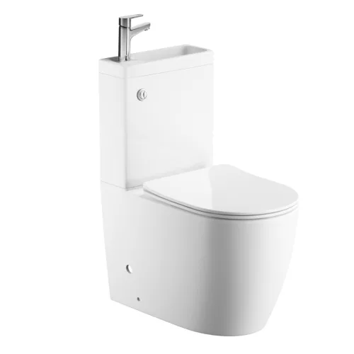 Welland Vision Tornado kompakt/monoblokk WC szett + soft-close slim WC ülőke