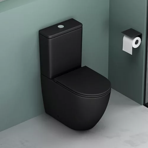 Welland Rimless kompakt/monoblokk WC szett + soft-close WC ülőke