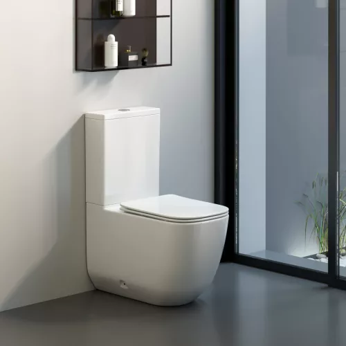 Welland Vision Tornado kompakt/monoblokk WC szett + soft-close slim WC ülőke