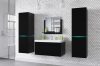 Venezia A31 fürdőszoba szekrény szett - fekete