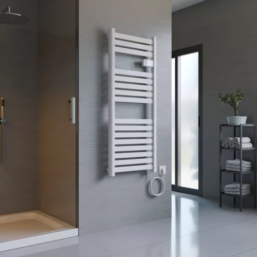 Design radiátor digitális termosztáttal - NERO Italia