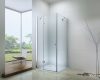 ARBO Glass prémium zuhanykabin + slim zuhanytálca + szifon - 80 x 80 cm