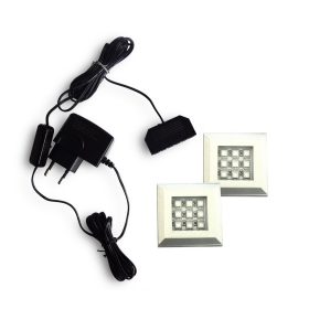 LED világítás nappali szekrénysorhoz - kék