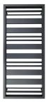   Weberg Baltic design törölközőszárító radiátor 120 x 53 cm (fekete)