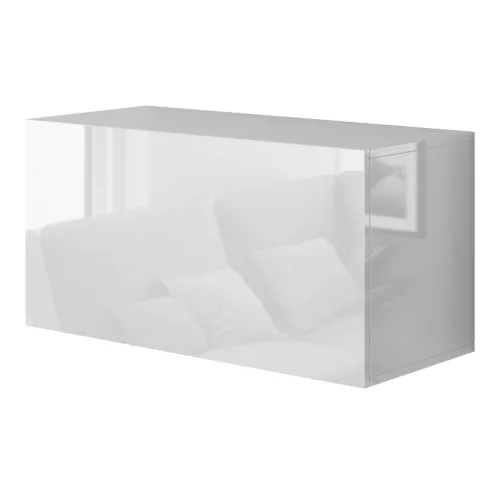 Intenso Concept-21 nappali faliszekrény sor - 240 cm (magasfényű fehér)