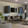 Intenso Concept-21 nappali faliszekrény sor - 240 cm - taupe