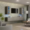 Intenso Concept-21 nappali faliszekrény sor - 240 cm - taupe