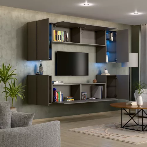 Intenso Concept-25 nappali faliszekrény sor