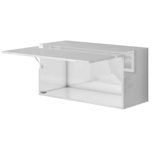 Intenso Concept-50 nappali faliszekrény sor - 200 cm (magasfényű fehér)