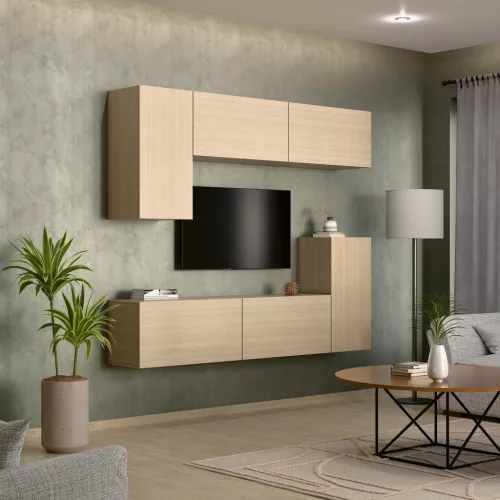 Intenso Concept-50 nappali faliszekrény sor - 200 cm