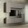 Intenso Concept-50 nappali faliszekrény sor - 200 cm