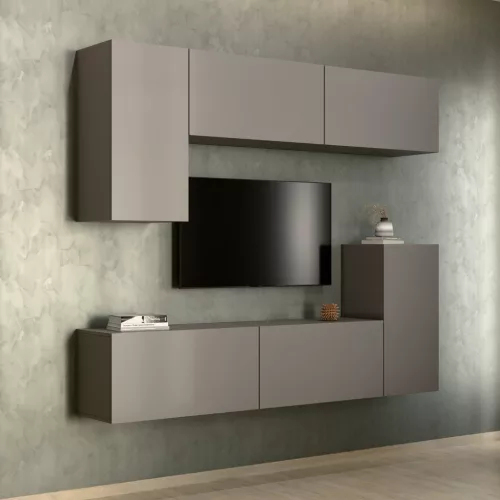 Intenso Concept-50 nappali faliszekrény sor - 200 cm