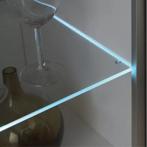 Üvegpolc megvilágító LED modul faliszekrényhez - kék