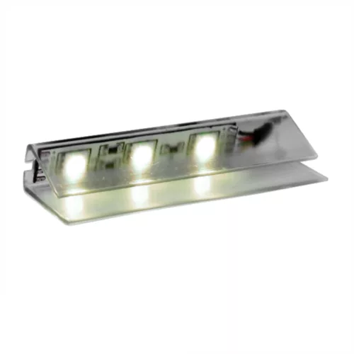 Üvegpolc megvilágító LED modul faliszekrényhez - kék