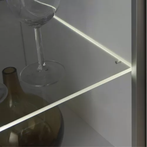 Üvegpolc megvilágító LED modul faliszekrényhez - kék