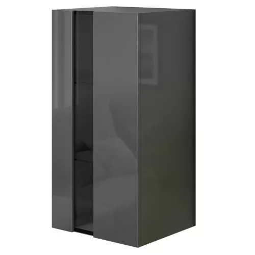 Intenso G80 faliszekrény - 40 x 80 cm (magasfényű szürke)