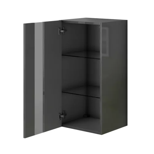 Intenso G80 faliszekrény - 40 x 80 cm (magasfényű szürke)