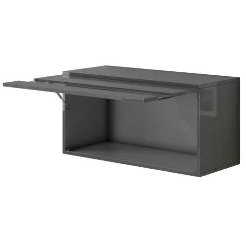 Intenso G80 faliszekrény - 40 x 80 cm (magasfényű szürke)
