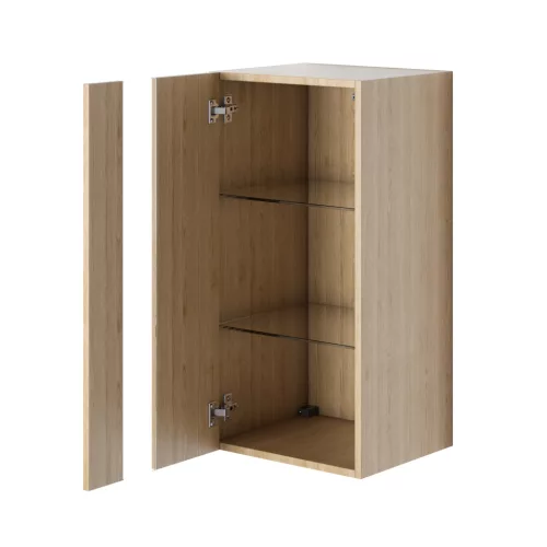 Intenso G80 faliszekrény - 40 x 80 cm (világos tölgy)