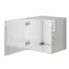 Intenso S40 faliszekrény - 40 x 40 cm (magasfényű fehér)