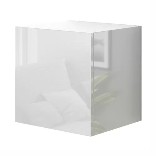 Intenso S40 faliszekrény - 40 x 40 cm (magasfényű fehér)