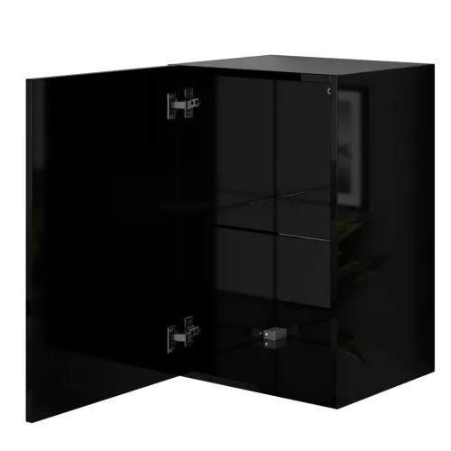 Intenso S60 faliszekrény - 40 x 60 cm (magasfényű fekete)