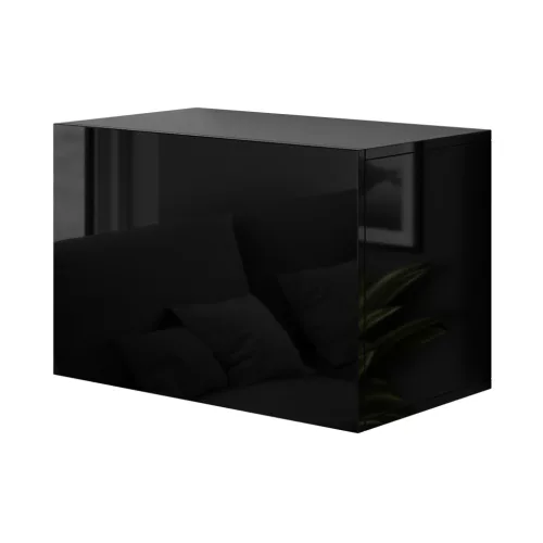 Intenso S60 faliszekrény - 40 x 60 cm (magasfényű fekete)
