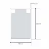 Intenso S60 faliszekrény - 40 x 60 cm (magasfényű fekete)