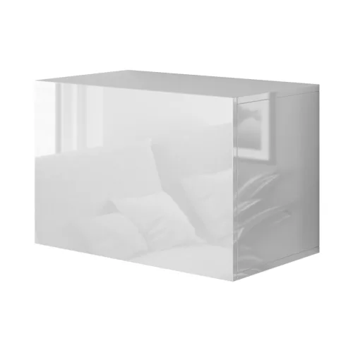 Intenso S40 faliszekrény - 40 x 40 cm (magasfényű fehér)