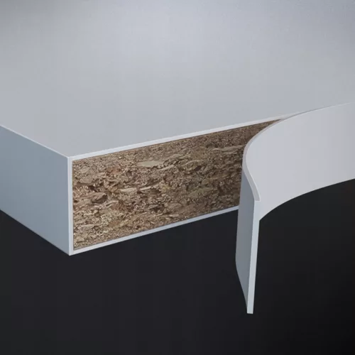 Intenso S40 faliszekrény - 40 x 40 cm (magasfényű fehér)