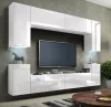 Intenso S80 faliszekrény - 40 x 80 cm (magasfényű fehér)